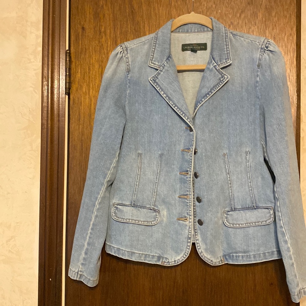 LRL Ralph Lauren Jean jacket size 12